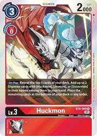 Huckmon Event Pack 3 (Double Diamond)