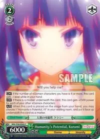 Humanitys Potential Kurami (No Game No Life)