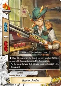 Hunter Jordan (S-UB02: Miracle Fighters ~Miko & Mel~)