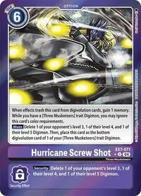 Hurricane Screw Shot Foil (Digimon LIBERATOR)