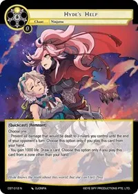 Hydes Help (Clash of the Star Trees) — Force of Will Card Value