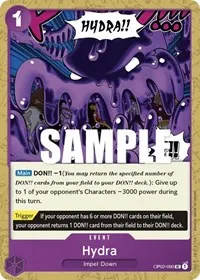 Hydra (Paramount War) — One Piece Card Game Card Value