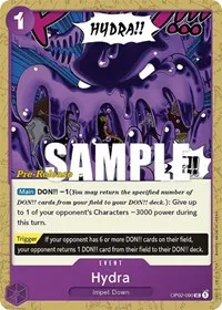 Hydra (Paramount War Pre-Release Cards) — One Piece Card Game Card Value