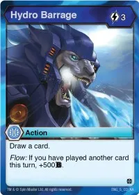 Hydro Barrage (Age of Aurelus) — Bakugan TCG Card Value