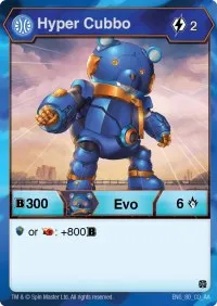 Hyper Cubbo (Age of Aurelus) — Bakugan TCG Card Value