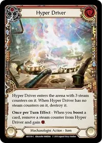 Hyper Driver (Arcane Rising) — Flesh & Blood TCG Card Value