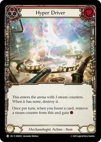 Hyper Driver (Silver Age Chapter 1) — Flesh & Blood TCG Card Value