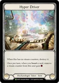 Hyper Driver FAB176 (Flesh and Blood: Promo Cards)