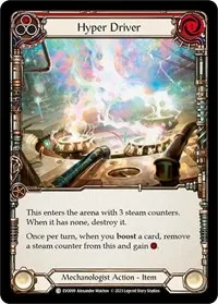 Hyper Driver Red (Bright Lights) — Flesh & Blood TCG Card Value