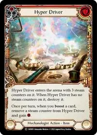 Hyper Driver Red (Historic Pack 1 Blitz Deck: Dash)