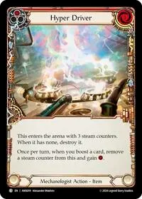Hyper Driver Red (Armory Deck: Maxx Nitro) — Flesh & Blood TCG Card Value