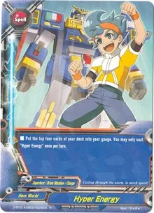 Hyper Energy (Buddy Rave) — Future Card BuddyFight Card Value