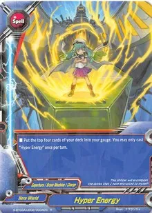 Hyper Energy (LVL Up! Heroes & Adventurers!) — Future Card BuddyFight Card Value