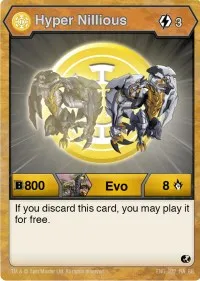 Hyper Nillious (Battle Brawlers) — Bakugan TCG Card Value