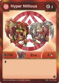 Hyper Nillious (Age of Aurelus) — Bakugan TCG Card Value