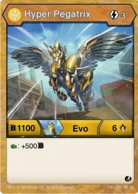 Hyper Pegatrix 233 (Battle Brawlers) — Bakugan TCG Card Value