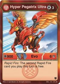 Hyper Pegatrix Ultra (Armored Elite) — Bakugan TCG Card Value