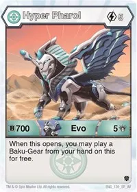 Hyper Pharol (Armored Elite) — Bakugan TCG Card Value