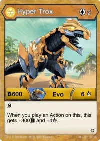 Hyper Trox (Resurgence) — Bakugan TCG Card Value