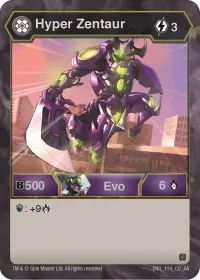 Hyper Zentaur (Age of Aurelus) — Bakugan TCG Card Value