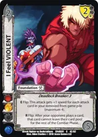 I Feel VIOLENT (Street Fighter vs. Darkstalkers)