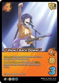 I Wont Back Down (UniVersus: My Hero Academia: Jet Burn)