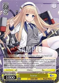 Icarus (Azur Lane) — Weiss Schwarz Card Value