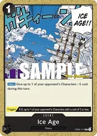 Ice Age (Paramount War Pre-Release Cards)