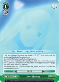 Ice Blooms Parallel Foil (Re:ZERO: The Frozen Bond)
