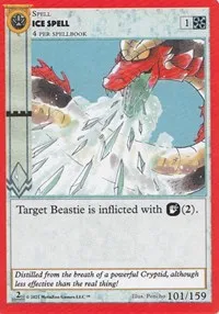 Ice Spell (Cryptid Nation: Second Edition) — MetaZoo Card Value
