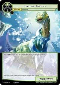 Icekeeper Dinosaur (The Underworld of Secrets)