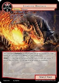 Icemelter Dinosaur (The Underworld of Secrets)