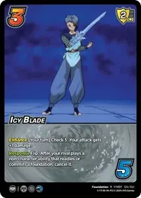 Icy Blade (Yu Yu Hakusho: Dark Tournament)