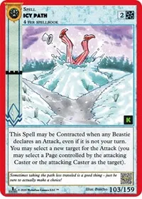 Icy Path (Cryptid Nation: Kickstarter Edition) — MetaZoo Card Value