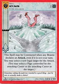 Icy Path (Cryptid Nation: Second Edition) — MetaZoo Card Value