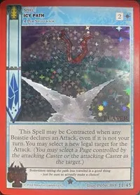Icy Path Player Stamped (Caster's Cup Promo Cards)