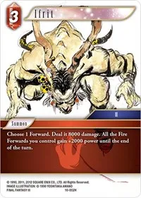 Ifrit (Opus X) — Final Fantasy TCG Card Value