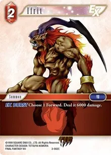 Ifrit EX (Opus II) — Final Fantasy TCG Card Value