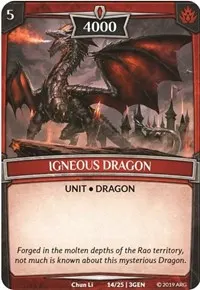 Igneous Dragon (Expansion Pack 1: Generations)
