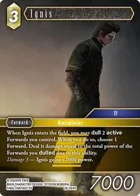 Ignis (Gunslinger in the Abyss) — Final Fantasy TCG Card Value