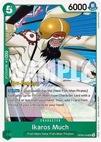 Ikaros Much (Wings of the Captain Pre-Release Cards)