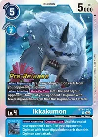Ikkakumon (Blast Ace Pre-Release Cards) — Digimon Card Game Card Value