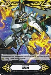 Imaginary Gift Accel Imaginary Gift Accel II Double sided Gift Marker Ethics Buster (Gift Markers) — Cardfight Vanguard Card Value