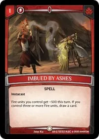 Imbued by Ashes (Ascension)