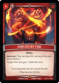 Imbued by Fire (Intro Decks - 2019)