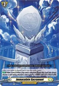Immaculate Sacrament (DZ-BT07: Moon Fangs & Cerulean Blaze)