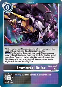 Immortal Ruler (Xros Encounter)