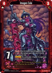 Imogen Cole (Zombie World Order TCG - Set 1) — Zombie World Order TCG Card Value