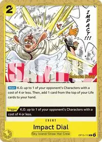 Impact Dial (Adventure on Kami's Island Release Event Cards)