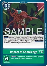 Impact of Knowledge (Exceed Apocalypse)